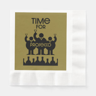 Prosecco Vin Drinkers Pappersservett