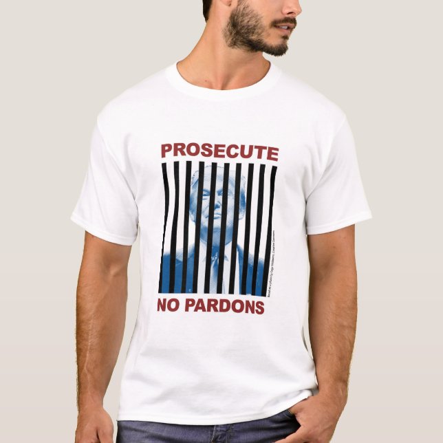 Prosecute Trump - inga pardons T Shirt (Framsida)