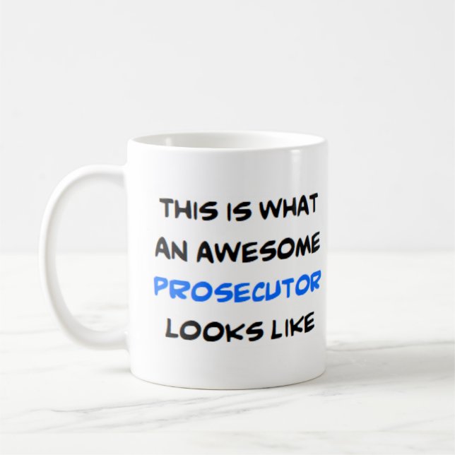 prosecutor, awesome kaffemugg (Vänster)