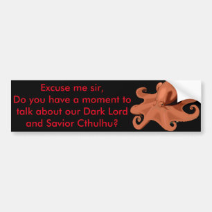 Proselytize för Cthulhu Bildekal