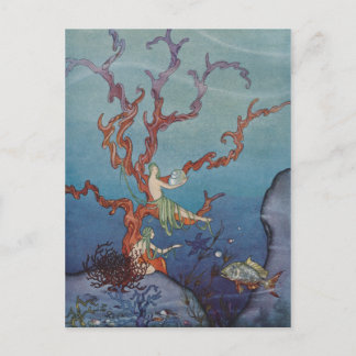 Proserpina och Sea Nymphs Vykort