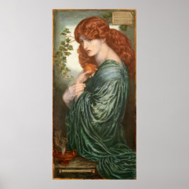 Proserpine av Dante Gabriel Rossetti Poster