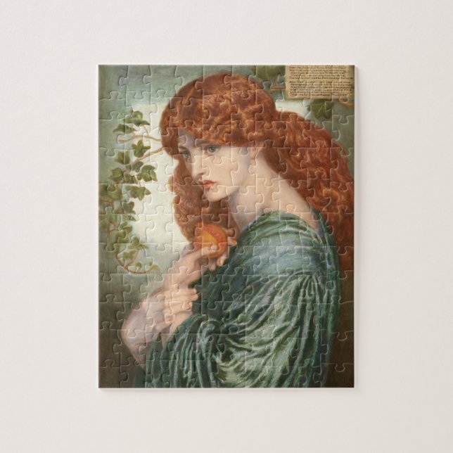 Proserpine av Dante Gabriel Rossetti Pussel (Vertikal)