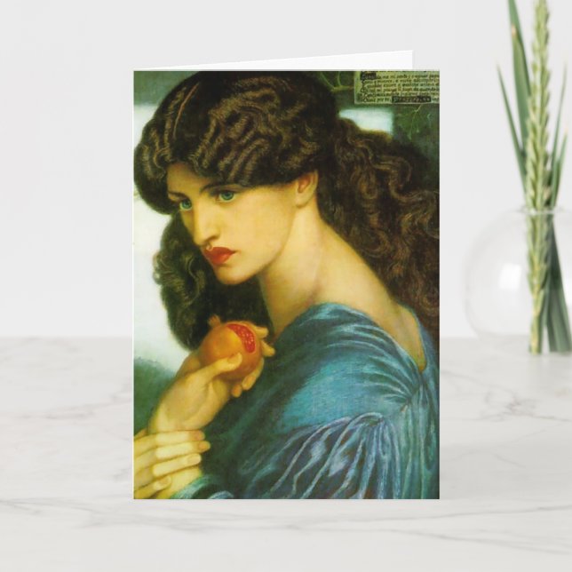 Proserpine-hälsningskort Kort (Framsida)