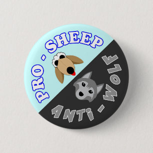 ProSheep/Anti-Varg - Perfekt Strangers Knapp