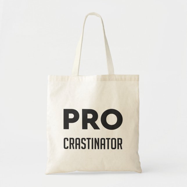 PROskrynklare ord Graphic Tygkasse (Framsidan)
