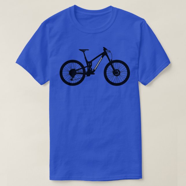 Prosmärta Spindrift Freeride Mountain Bike Silhoue T Shirt (Design framsida)