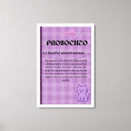 Prosocheo Canvastryck