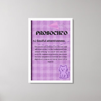 Prosocheo Canvastryck