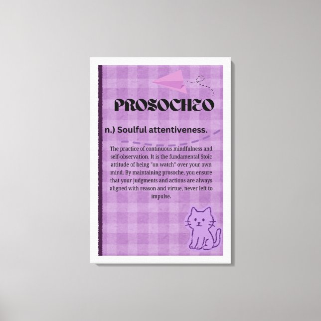Prosocheo Canvastryck (Framsida)