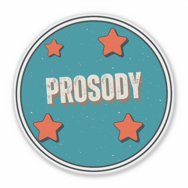 Prosodi Klistermärken (Framsida)