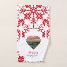 Prosop de maini pentru parastas