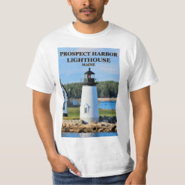 Prospect Harbor fyr, Maine T-Shirt