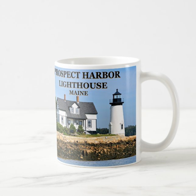 Prospect Harbour Lighthouse, Maine Mugg (Höger)