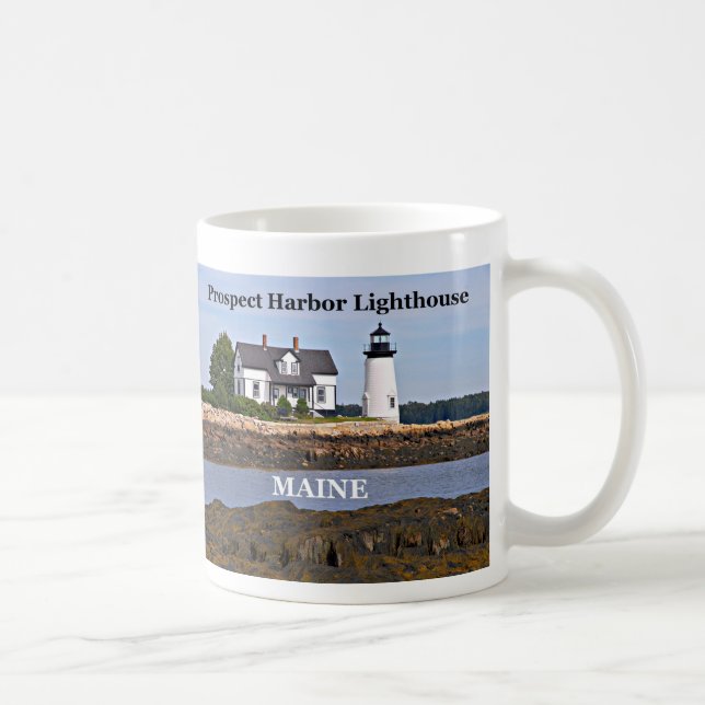 Prospect Harbour Lighthouse, Maine Mugg (Höger)