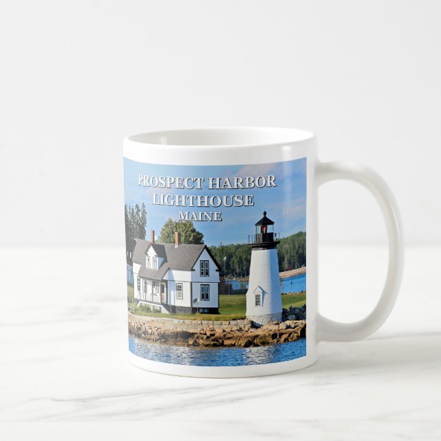 Prospect Harbour Lighthouse, Maine Mugg (Höger)