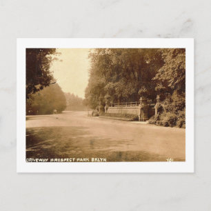 Prospect Park Entrance, Brooklyn, New York Vintage Vykort
