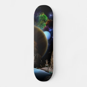 Prospektering av däckskateboarddäck och växlar skateboard bräda 21,5 cm