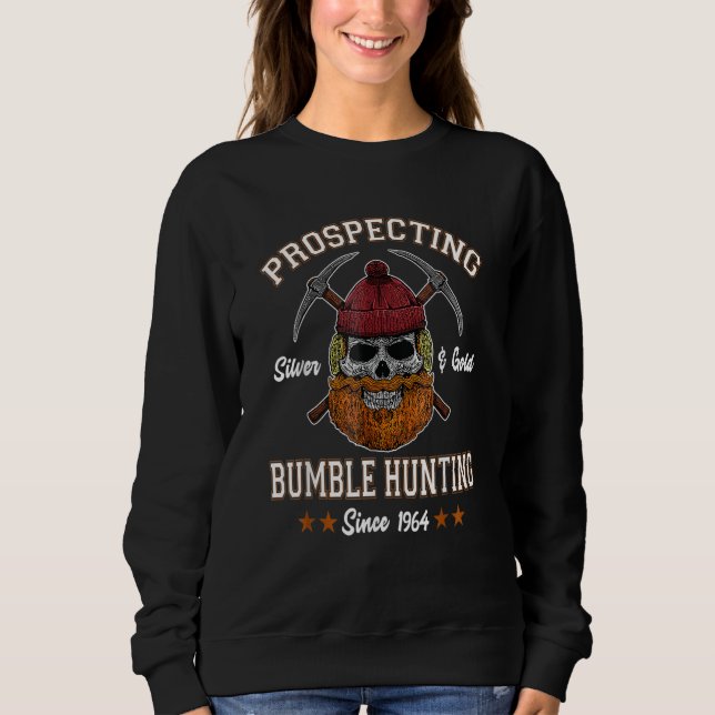 Prospektering Silver & Guld Humlor Jakt Sedan T Shirt (Framsida)