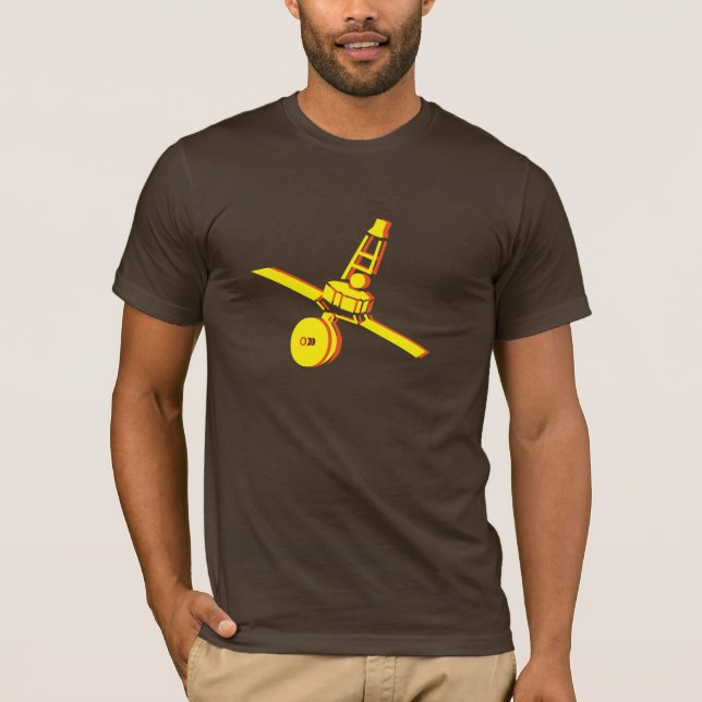 Prospekteringsskjorta för satellitt-shirt tröja (Framsida)