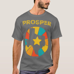 Prosper Texas Vintage Distress Souvenir 1 T Shirt