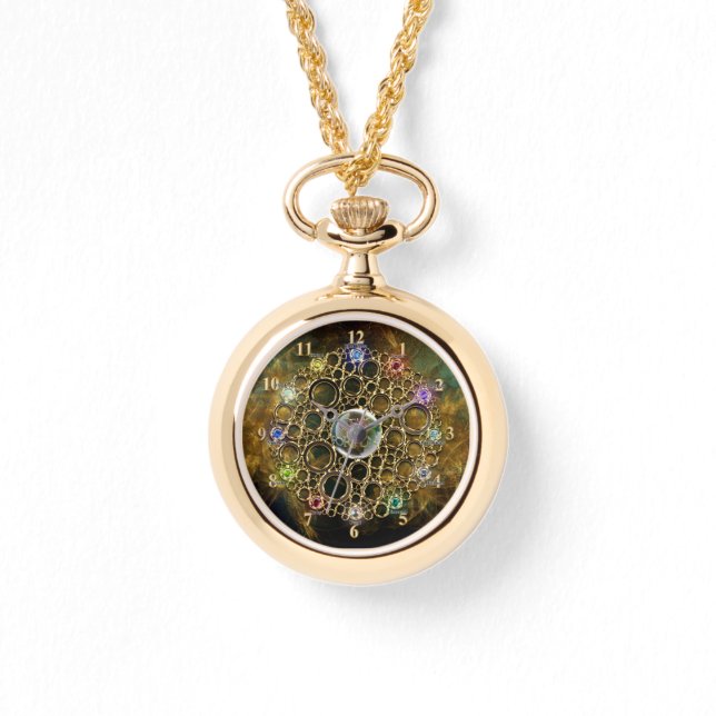 PROSPERITETSANSLUTNINGEN: Gems of Fortune Armbandsur (Framsida)