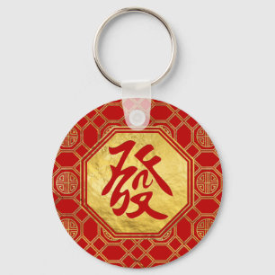 Prosperity Feng Shui Symbol in bagua form Nyckelring