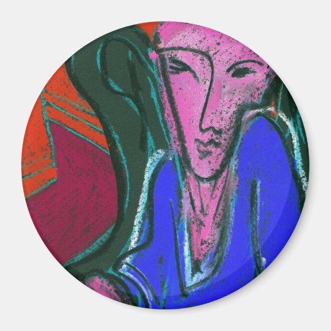 Prosperity Magnet-ängeln Magnet (Framsidan)