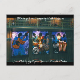 Prosperity Väg Ashram Blessings Vykort