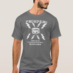 PROSPERO!  Skjortan för trollkarl T beklär & dra T-shirt