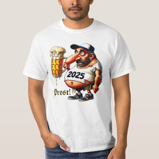 Prost! Auf zur Kirchweih - Humorfigur T Shirt (Framsida)