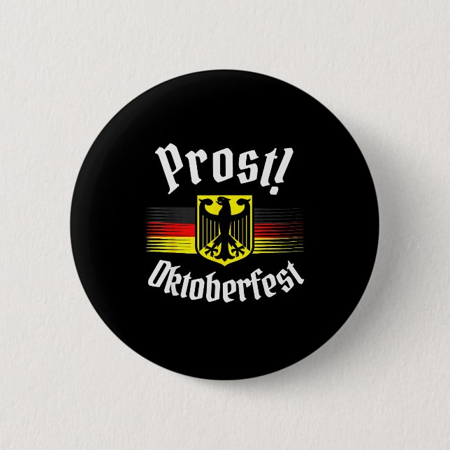 Prost Beer German American Flag Men Mug  Knapp (Framsida)
