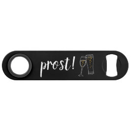 "Prost" Cheers Bröllop Gift Beer Flaska Pub Nyckel Långa Flaskppnare