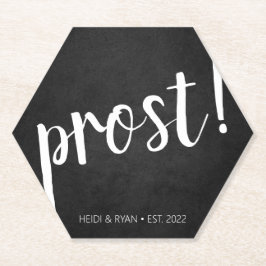 "Prost" Cheers Möhippa Beer Drink Underlägg Papper