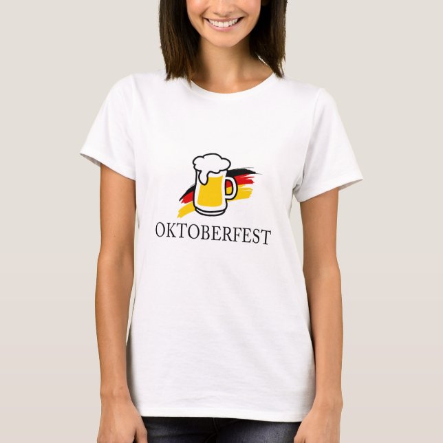 Prost Oktoberfest Tee Shirt (Framsida)