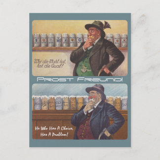 Prost-vykort för tyska Proverb-Oktoberfest Vykort