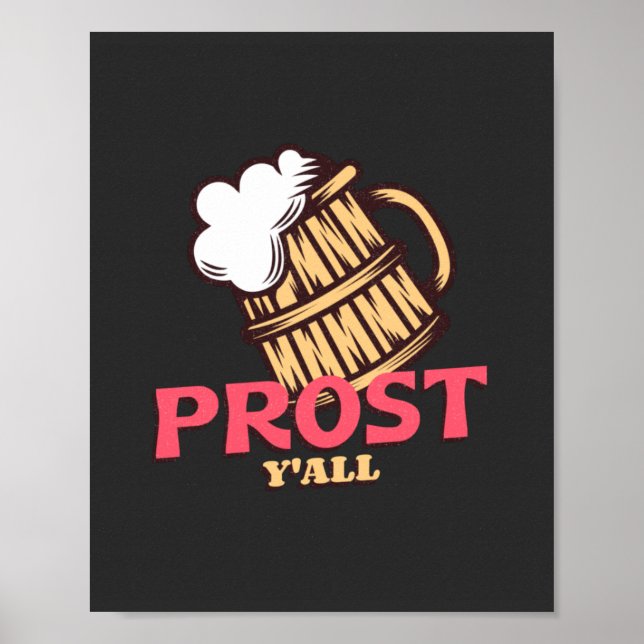 Prost Y'all Poster (Framsidan)