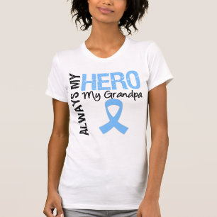 Prostatacancer alltid min hjälte min morfar tee shirt