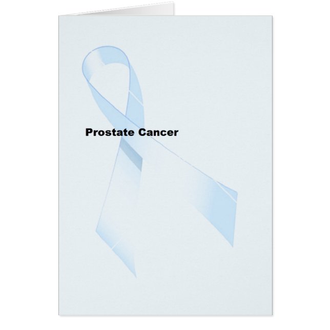 Prostatacancer Hälsningskort (Framsidan)