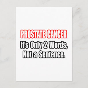 Prostatacancer..Inte en mening. Vykort