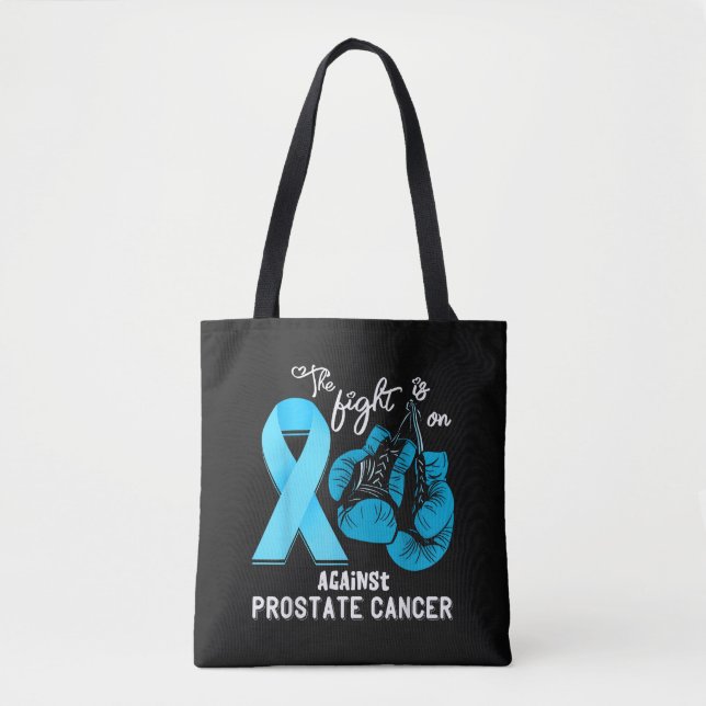 Prostatacancer Kampen är igång Prostatacancer Medv Tygkasse (Framsida)