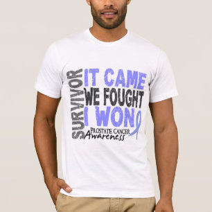 Prostatacanceröverlevanden som det kom oss, slogs t-shirt