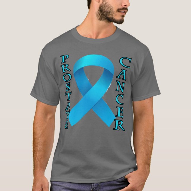 Prostatacancerstil T Shirt (Framsida)