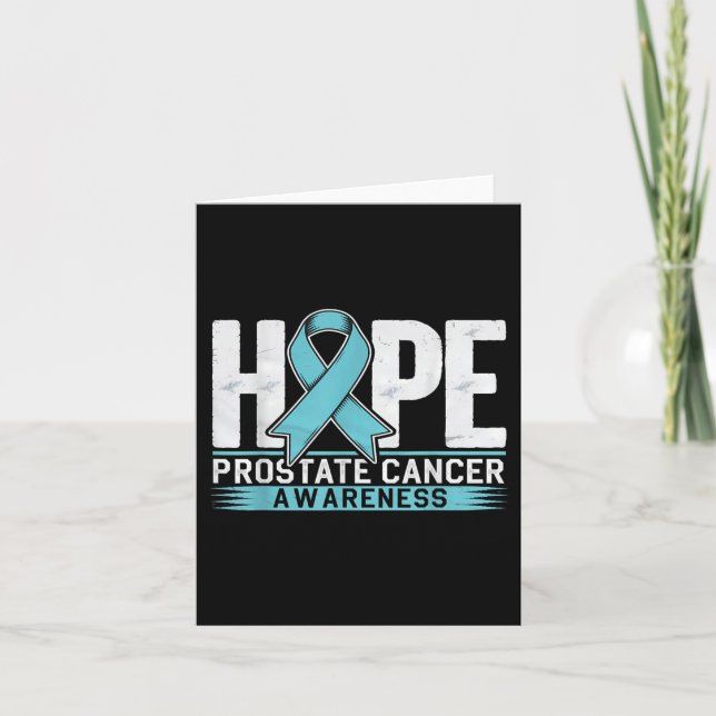 Prostate Awareness Month Hope Prostate Cancer Surv Kort (Framsida)