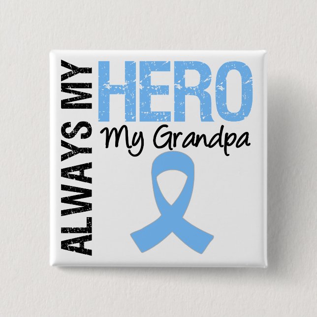 Prostate Cancer alltid My Hero My Grandpa Knapp (Framsida)