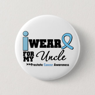 Prostate Cancer I Bära Light Blue farbror Knapp