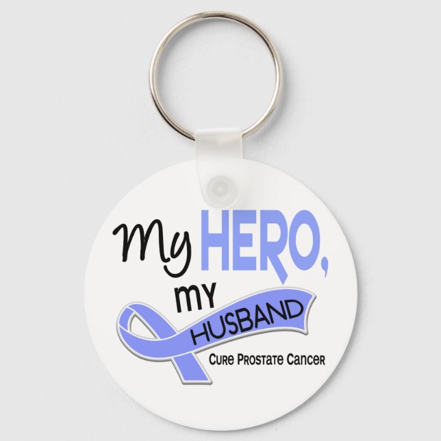 Prostate Cancer MY HERO, MY MAKE 42 Nyckelring (Framsida)