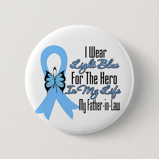 Prostate Cancer Ribbon Hero My Father in Law Knapp (Framsida)