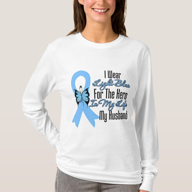 Prostate Cancer Ribbon Hero My Make Tee (Framsida)