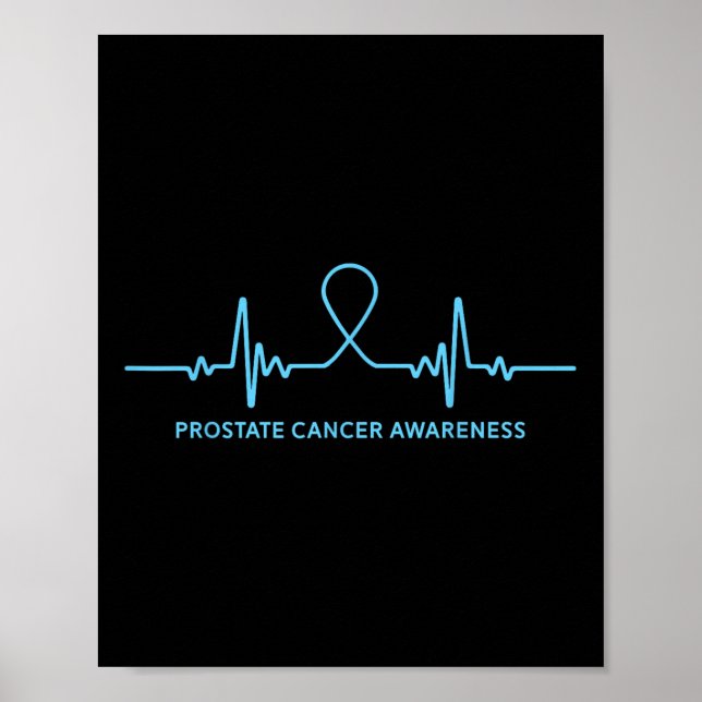 Prostate Cancer Shirt - Prostate Cancer Awareness Poster (Framsidan)